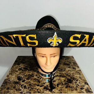 New Orleans Saints Custom Made Sombrero